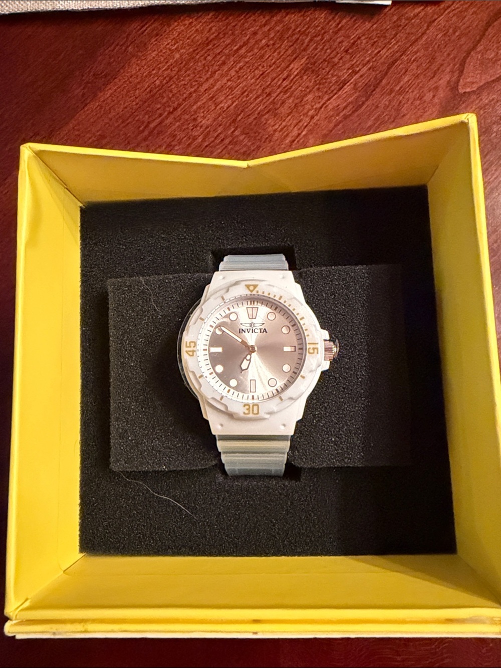 Invicta White and Silver Women's Sport Watch